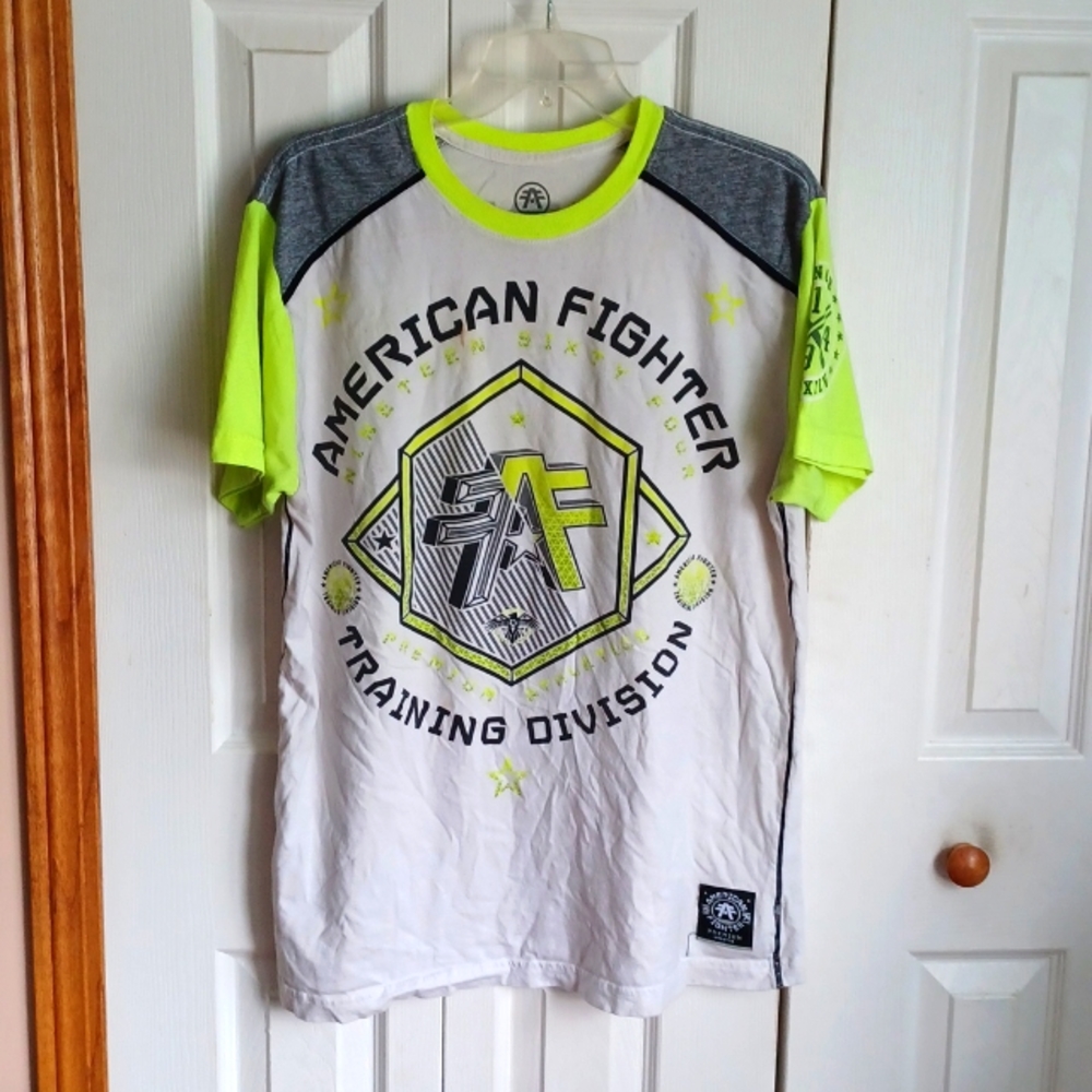 Men american fighter tee ...xl